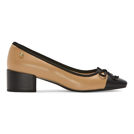 Liz Claiborne Fredson Womens Cap Closed Toe Block Heel Pumps