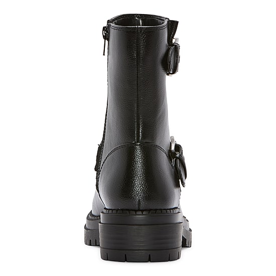 Arizona Jean Co Womens Tilpa Stacked Heel Combat Boots
