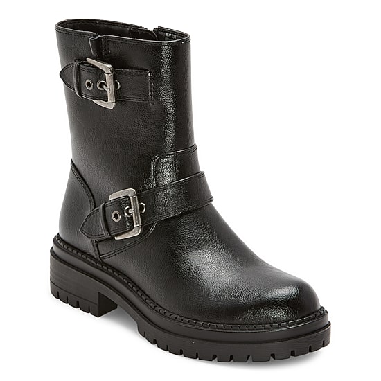 Arizona Jean Co Womens Tilpa Stacked Heel Combat Boots