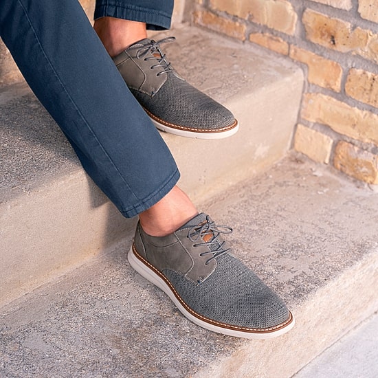 Nunn Bush Mens Chase Knit Oxford Shoes