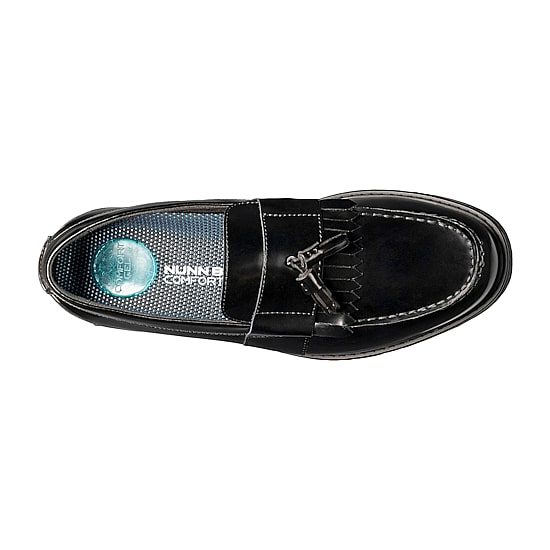 Nunn Bush Mens Keaton Moc Toe Slip-On Shoe