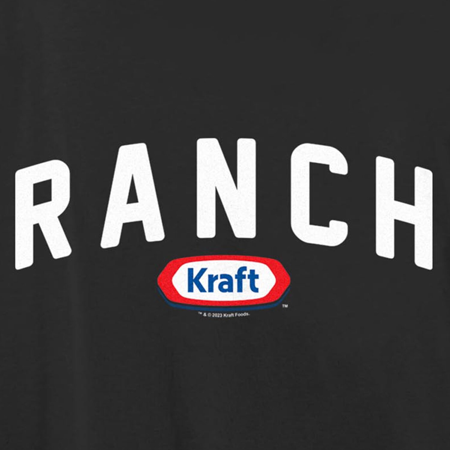 Kraft Ranch Tee Womens Juniors Crew Neck Short Sleeve Regular Fit Graphic T-Shirt