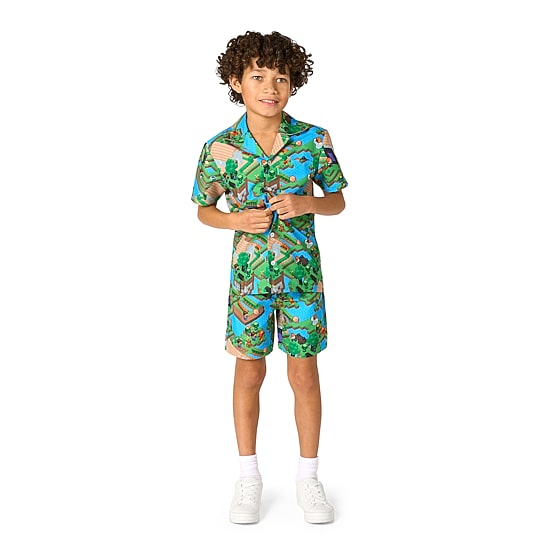 Opposuits Little Boys Minecraft 2-pc. Short Set