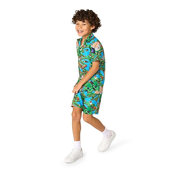 Opposuits Little Boys Minecraft 2-pc. Short Set