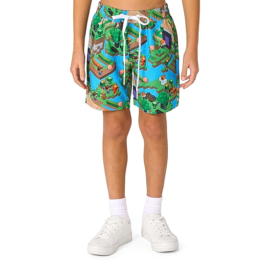 Opposuits Little Boys Minecraft 2-pc. Short Set