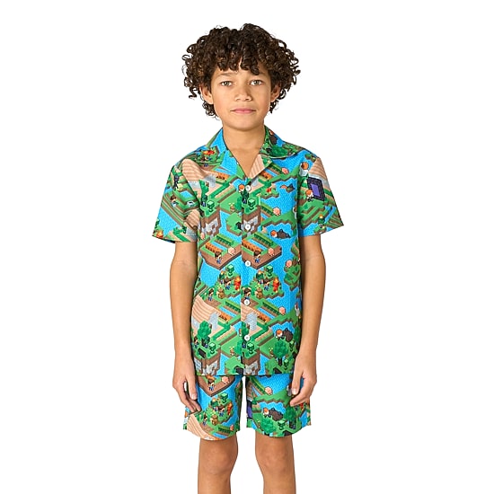 Opposuits Little Boys Minecraft 2-pc. Short Set