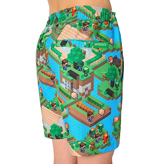 Opposuits Big Kid Boys Minecraft 2-pc. Short Set
