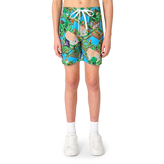 Opposuits Big Kid Boys Minecraft 2-pc. Short Set