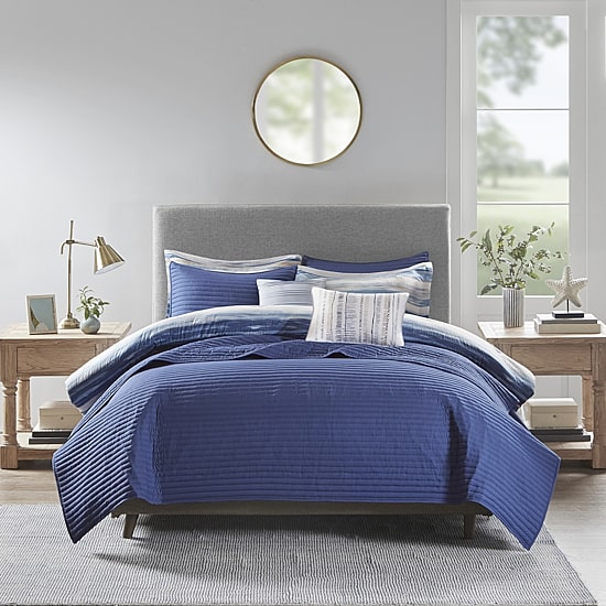 Madison Park Anchorage 8-pc. Comforter and Coverlet Set