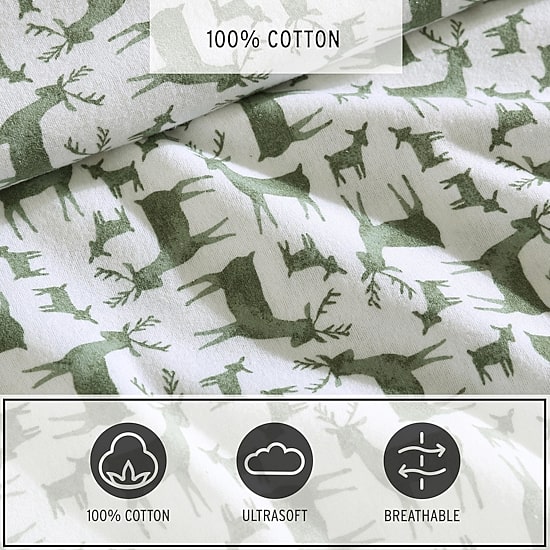 Eddie Bauer Deer Camp Sheet Set
