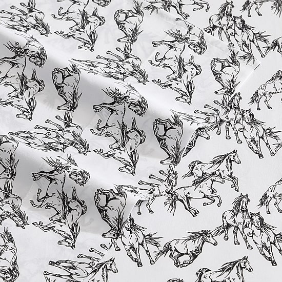 Wrangler Mustangs Sheet Set