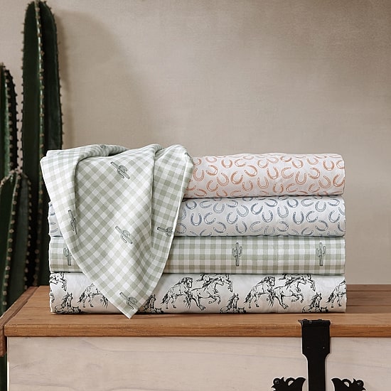 Wrangler Mustangs Sheet Set