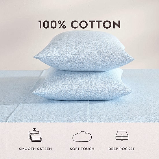 Laura Ashley Little Vines 300tc Sheet Set