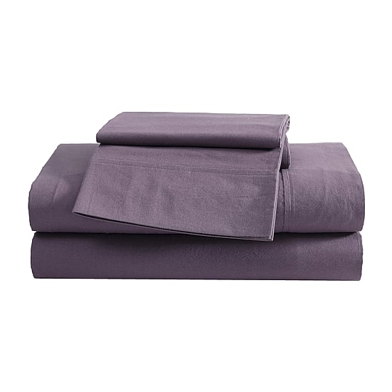 Eddie Bauer Solid Peached Percale Sheet Set