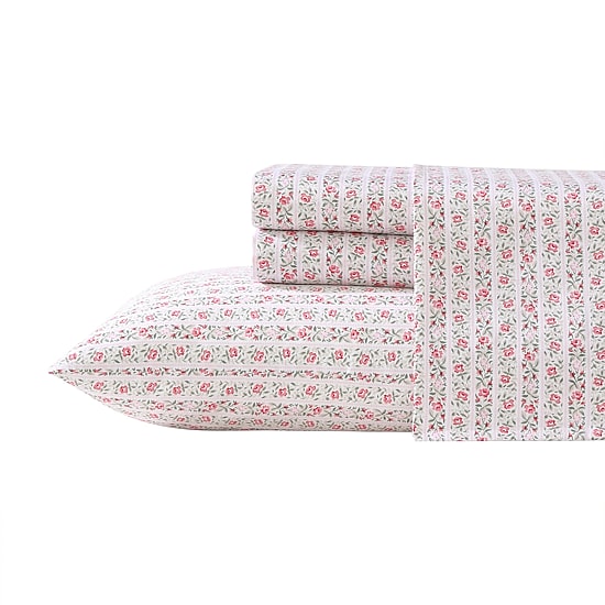 Laura Ashley Marta Stripe 300tc Sheet Set