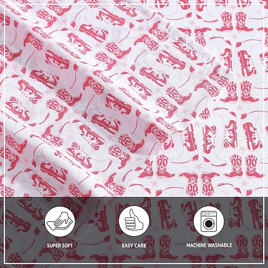 Wrangler Knockin Boots Sheet Set
