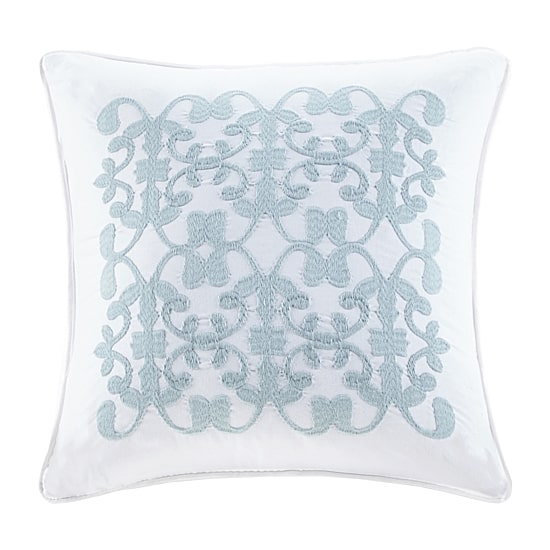 Madison Park Isabella 4-Pc Ruffle Quilt Set With Throw Pillow
