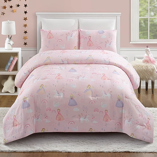 Urban Playground Fairytale Princess Reversible Reversible Comforter Set