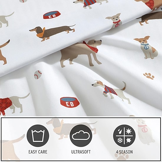 Eddie Bauer Buddy And Friends Sheet Set