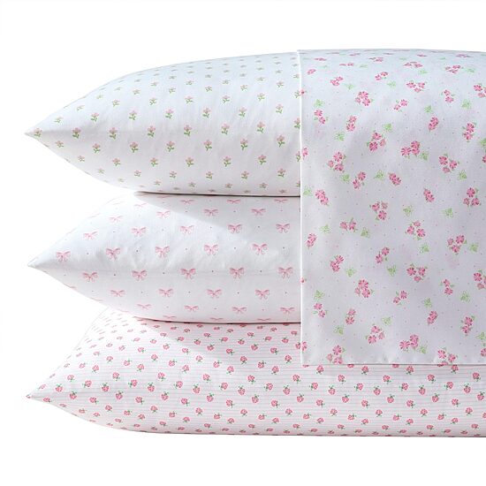 Laura Ashley Lovely Bows Sheet Set