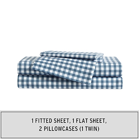 Eddie Bauer Preston Check Sheet Set