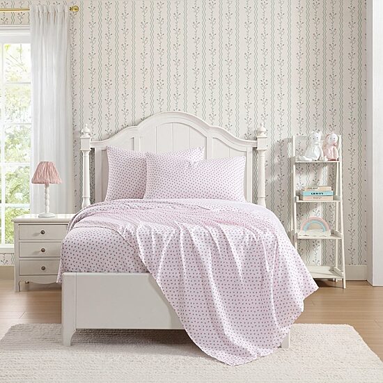 Laura Ashley Lovely Bows Sheet Set