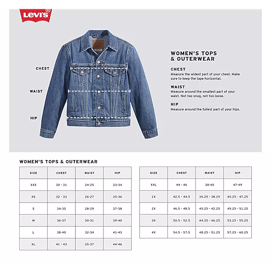 Levi's® Women's Plus Original Trucker Denim Jacket