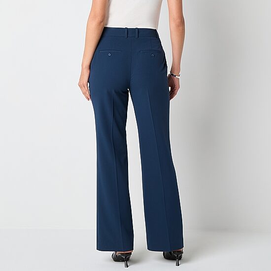 Worthington Womens Modern Curvy Trouser