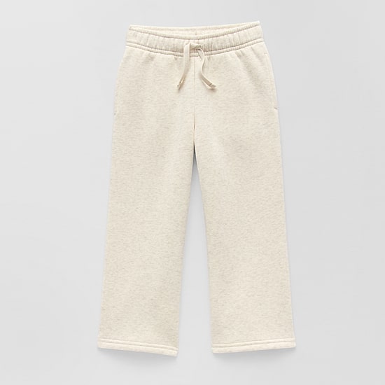 Okie Dokie Toddler & Little Girls Wide Leg Regular Fit Fleece Pull-On Pant