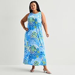 jcpenney ladies maxi dresses Worthington Womens Crew Neck Long Sleeve Fitted Maxi Dress