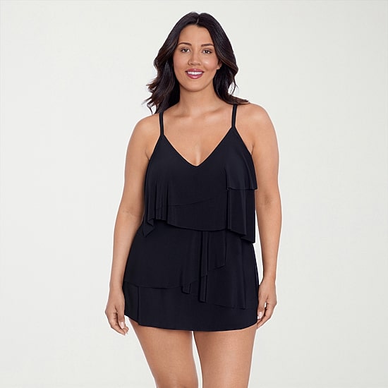 Trimshaper Womens Swim Dress
