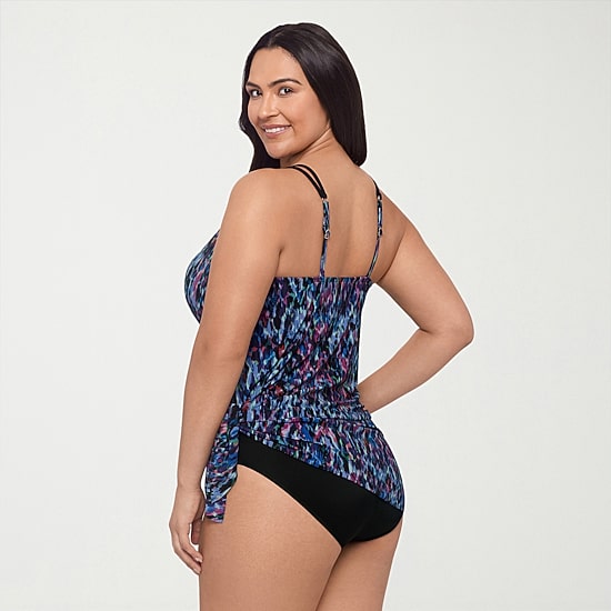 Trimshaper Womens Animal Plus Swim Dress