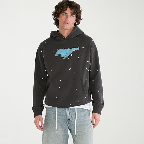 AEROPOSTALE Ford Mens Long Sleeve Fleece Hoodie