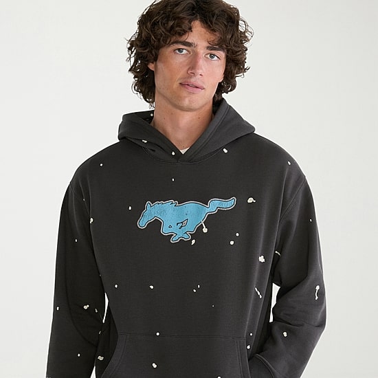 AEROPOSTALE Ford Mens Long Sleeve Fleece Hoodie