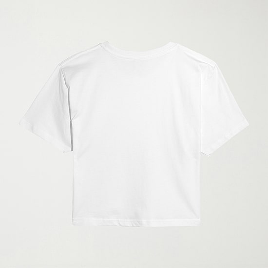 Womens Juniors Crew Neck Short Sleeve Regular Fit Graphic T-Shirt