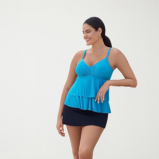 Trimshaper Womens Tankini Swimsuit Top