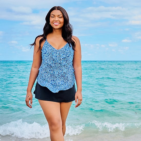 Trimshaper Womens Tankini Swimsuit Top