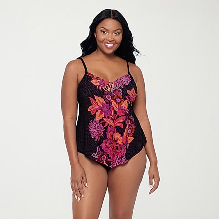 Brown Trimshaper Swimsuits & Cover-ups - Women | JCPenney