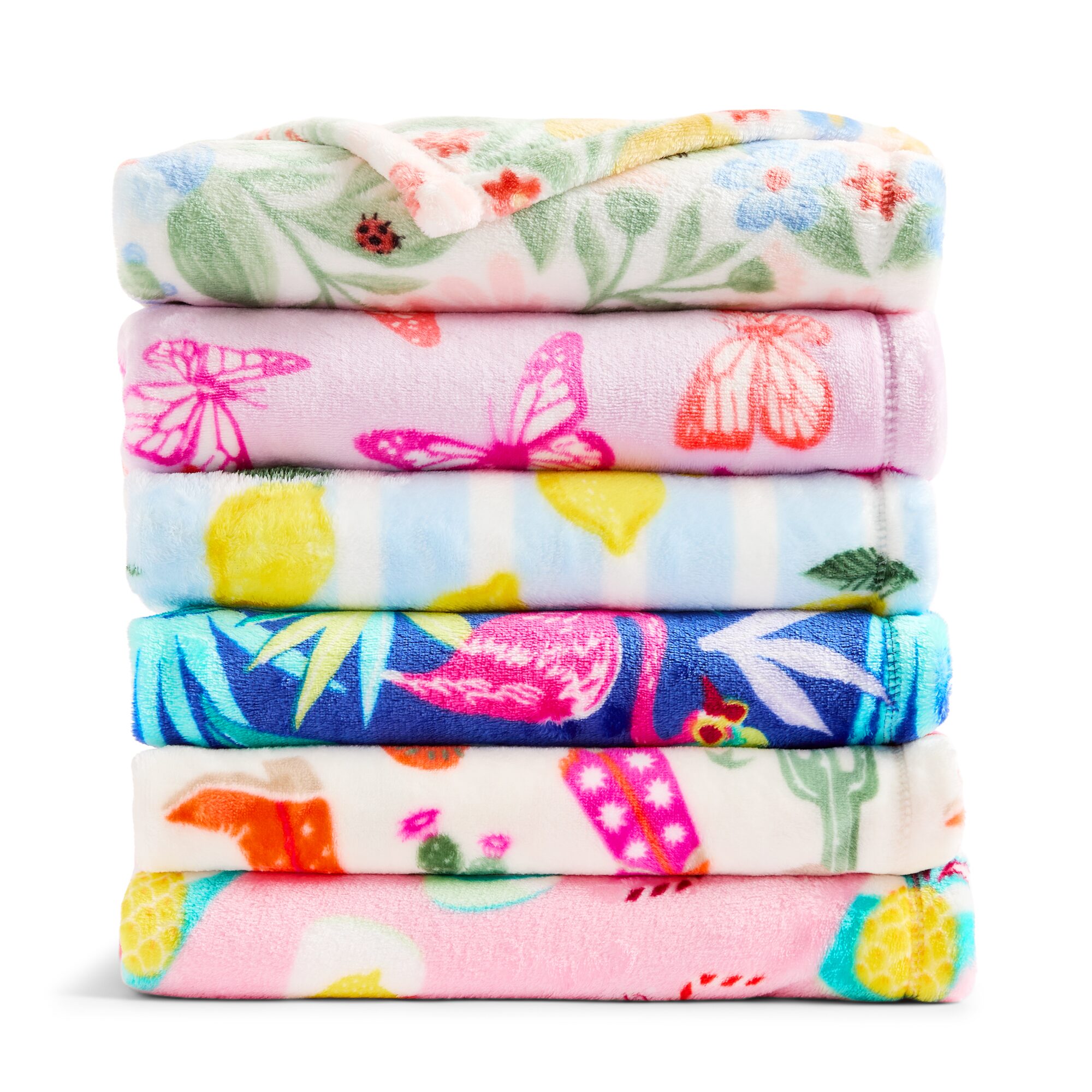 Home Expressions Velvet Plush Print Throw