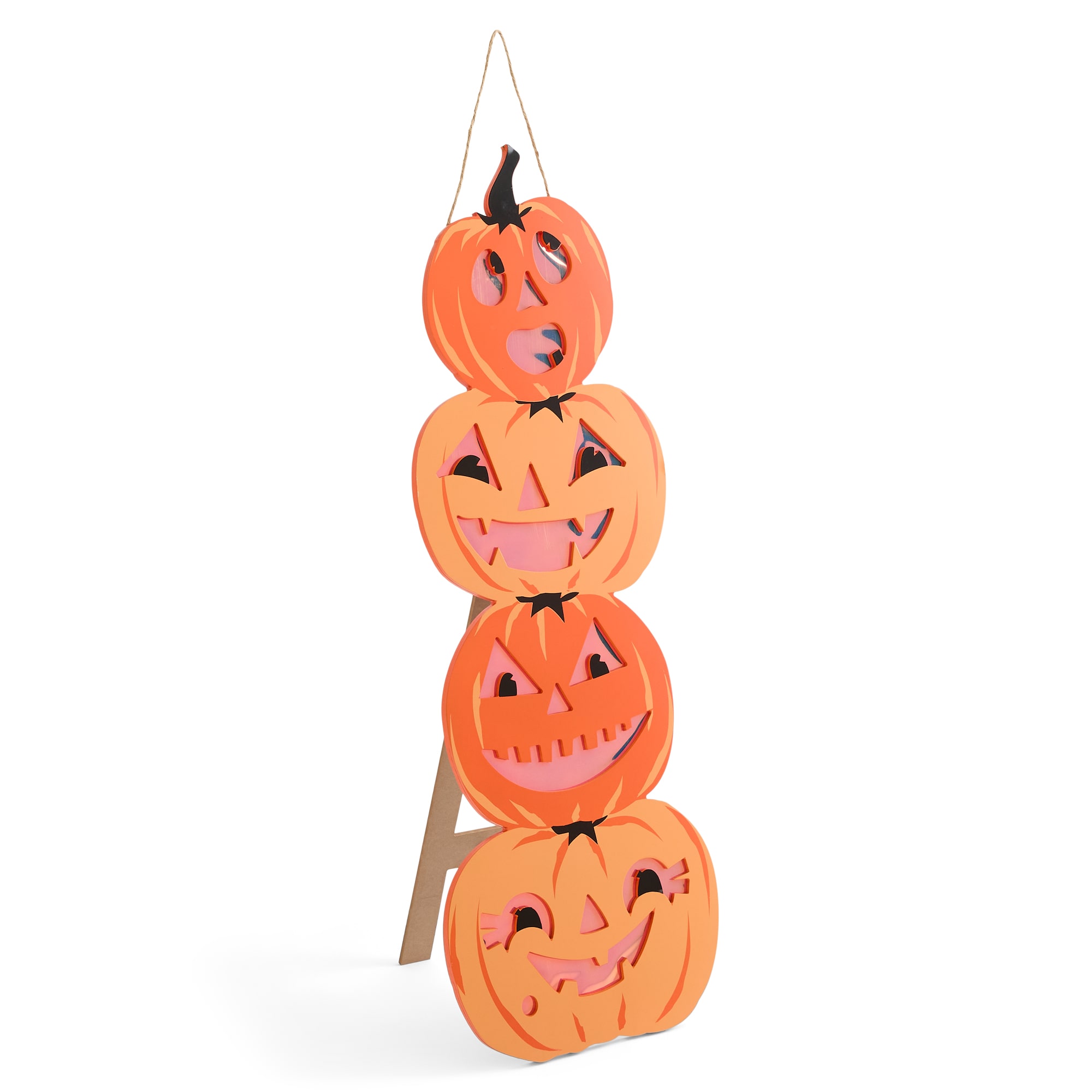 Layerings 48" Jack-O-Lantern Halloween Porch Sign