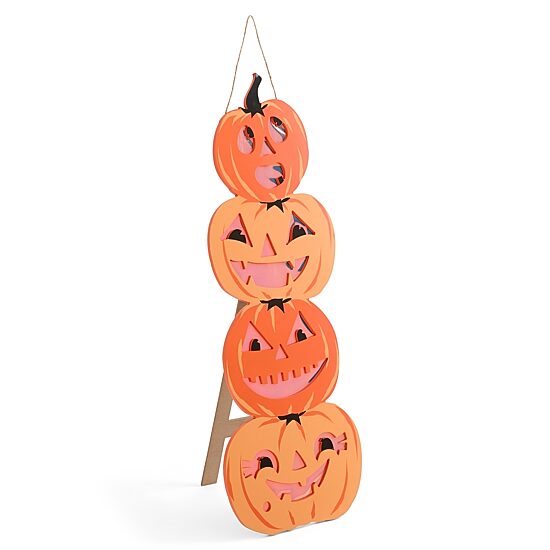 Layerings 48" Jack-O-Lantern Porch Sign
