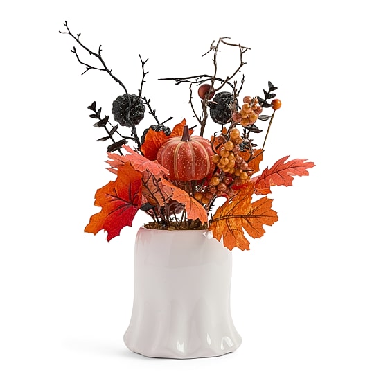 Layerings 13.5" Ghost Floral Arrangement
