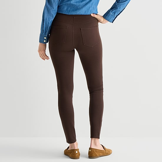 St. John's Bay Womens 32" Skinny Tall Full Length Leggings