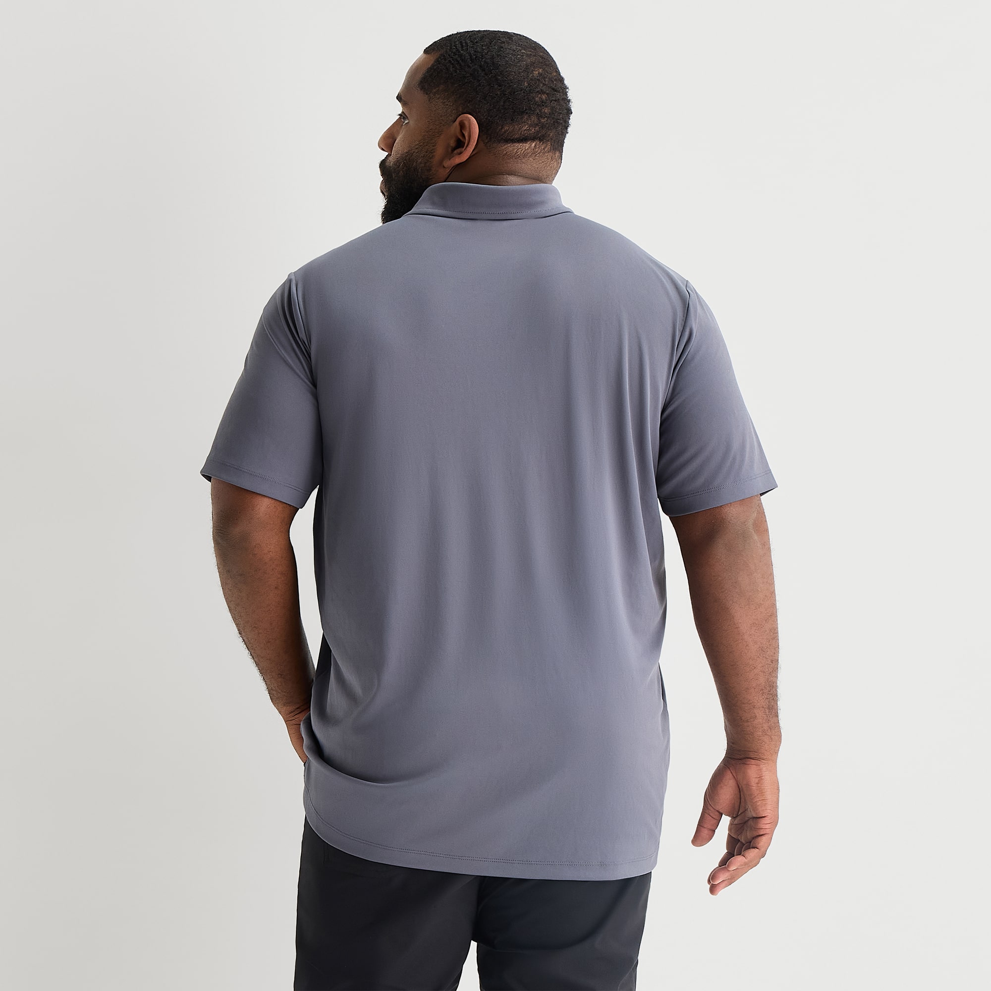 Stylus Big and Tall Mens Regular Fit Short Sleeve Polo Shirt
