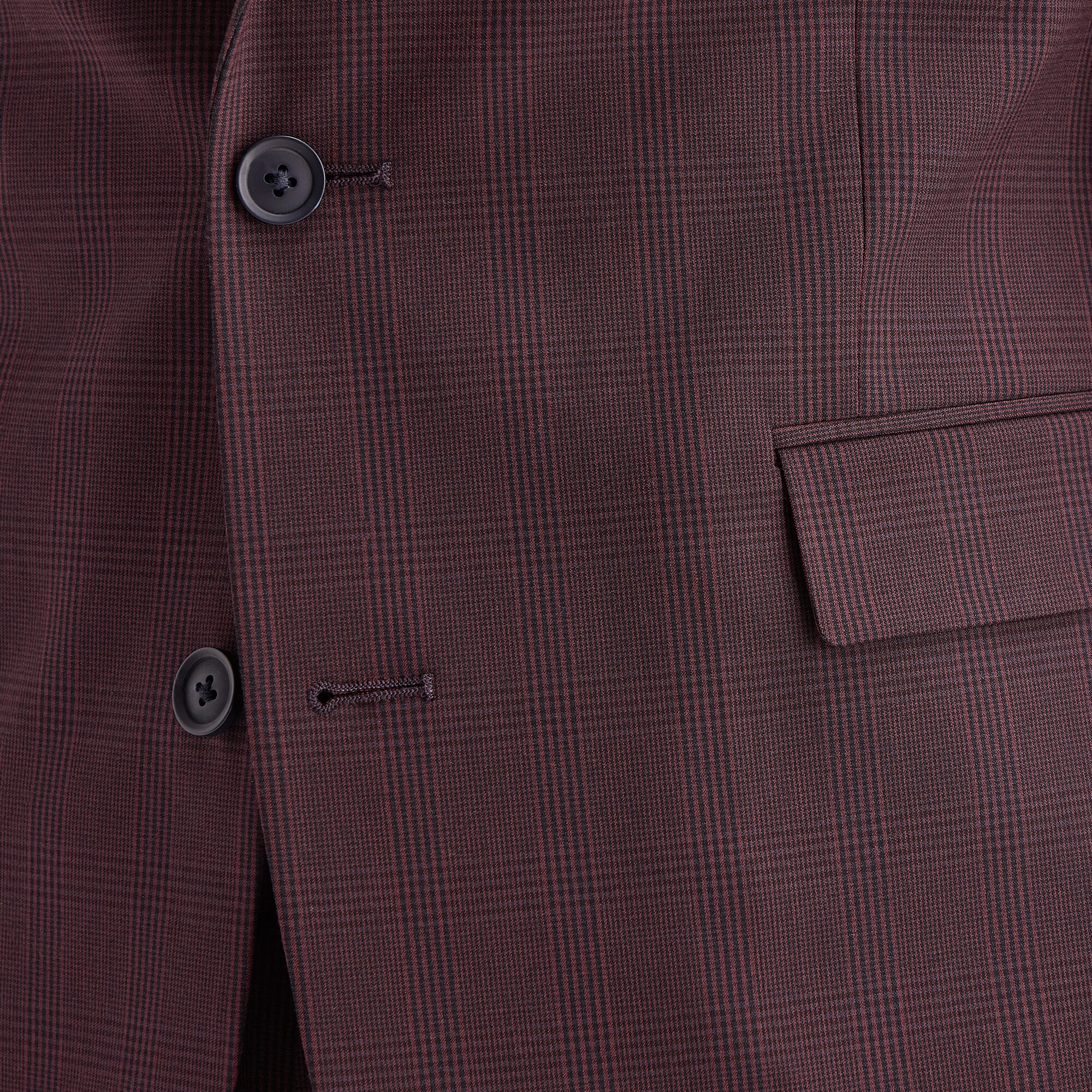 J. Ferrar Ultra Comfort Mens Slim Fit Plaid Suit Jacket