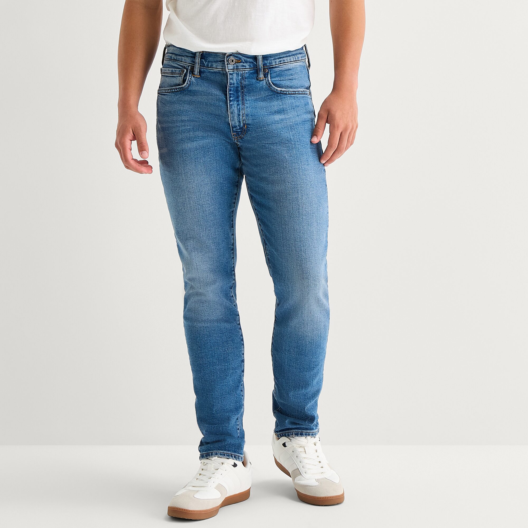 mutual weave Mens STRETCH FABRIC Slim Fit Jean