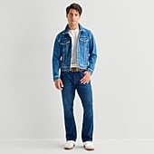 mutual weave Mens Stretch Bootcut Jean