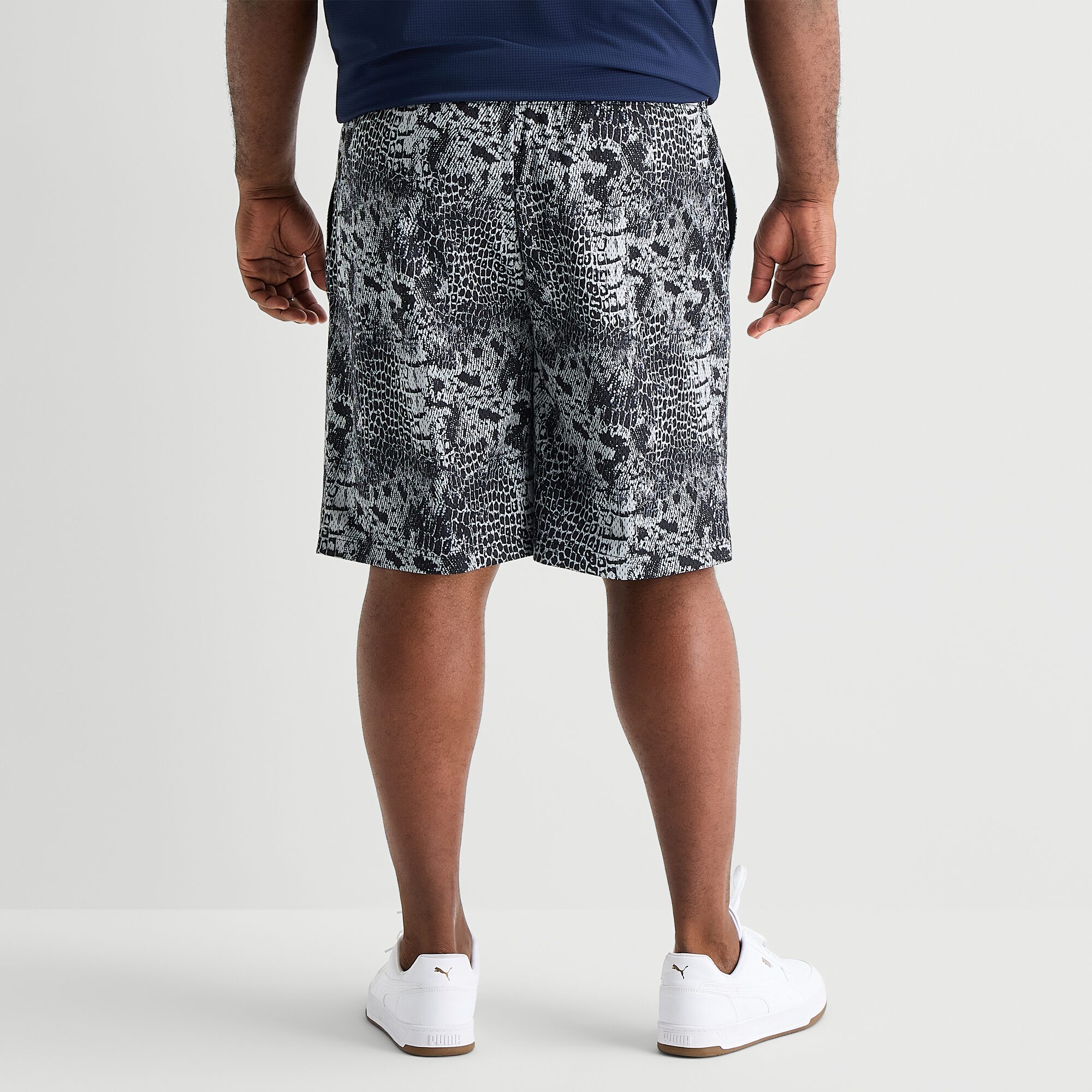 Shaquille O'Neal XLG™ Mens 8" Big Moisture Wicking Workout Shorts