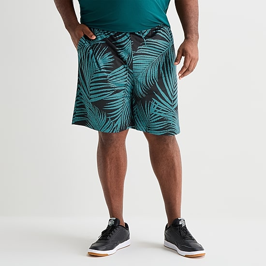 Shaquille O'Neal XLG™ Mens 8" Big Moisture Wicking Workout Shorts