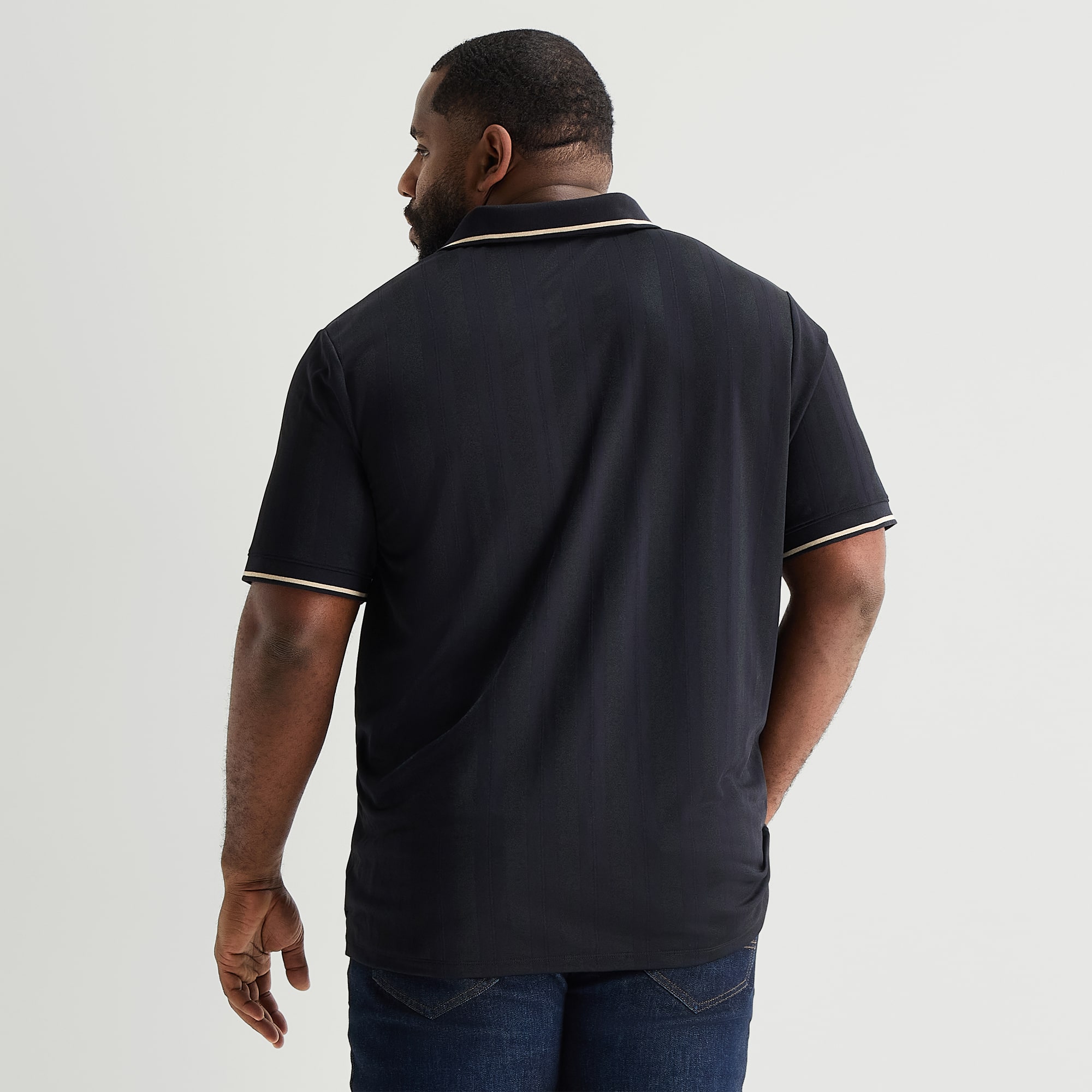Shaquille O'Neal XLG™ Big and Tall Mens Short Sleeve Polo Shirt